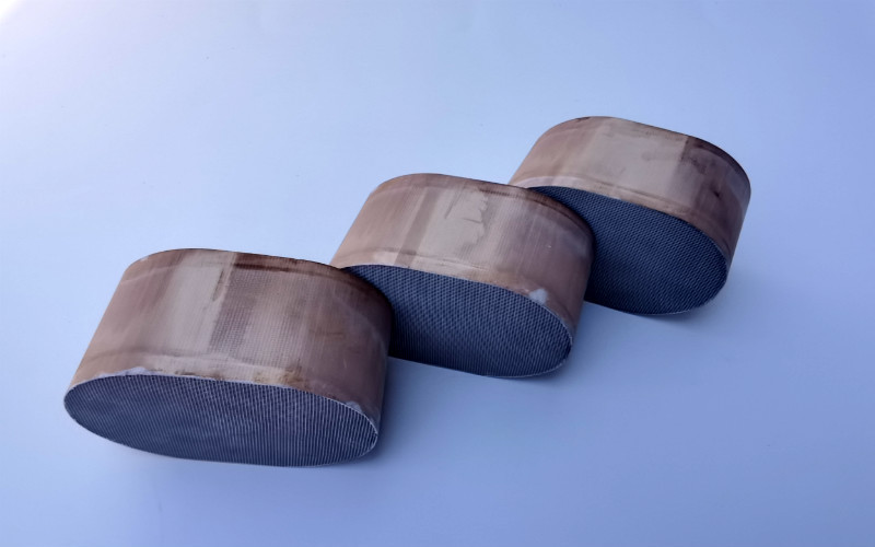 40CPSI Bienenwaben-Wäsche-Mantel NOx-Steuerung Störungsbesuchs Doc. Catalyst Diesel Engine metallische